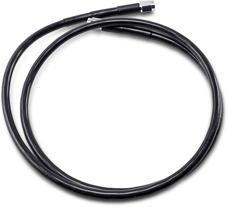 Drag Specialties Universal Brake Line - Black - 47"