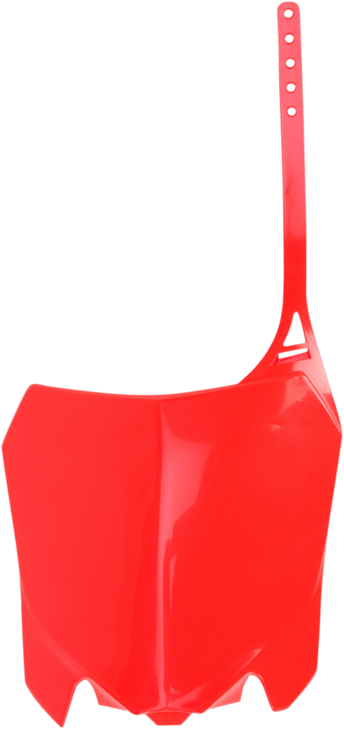 Acerbis Front Number Plate - Red 2314360227