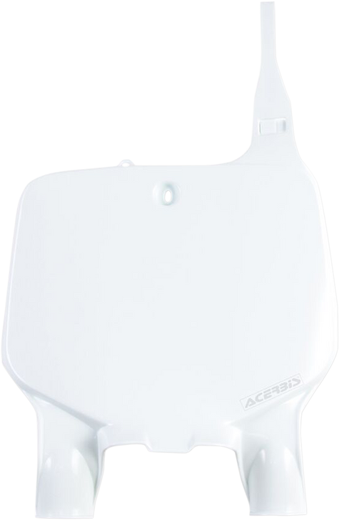 Acerbis Front Number Plate - White 2042300002