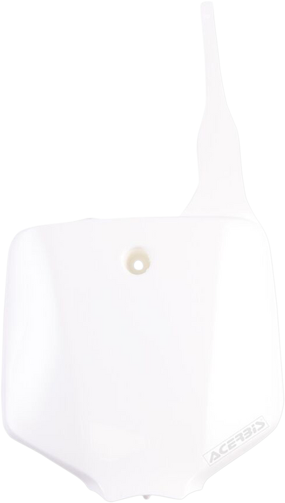 Acerbis Front Number Plate - White 2070920002