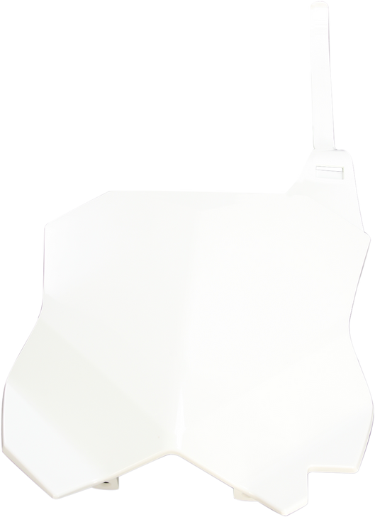 Acerbis Front Number Plate - White 2449390002