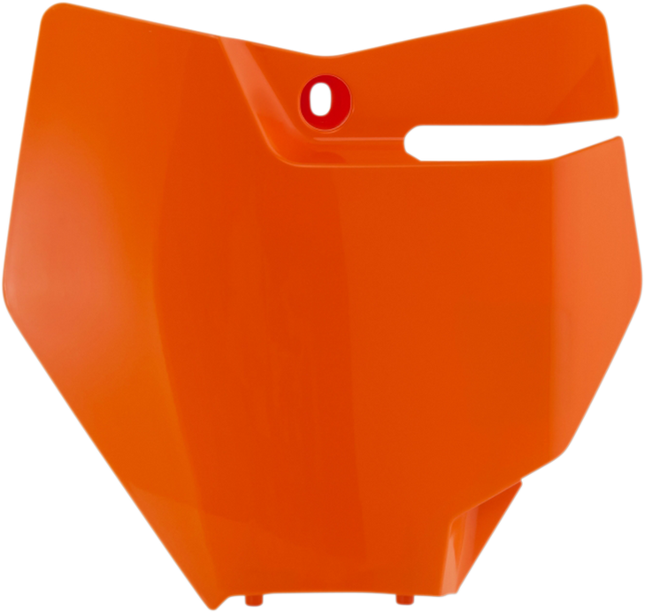 Acerbis Front Number Plate - '16 Orange 2685955226