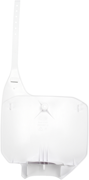 Acerbis Front Number Plate - White 2084530002