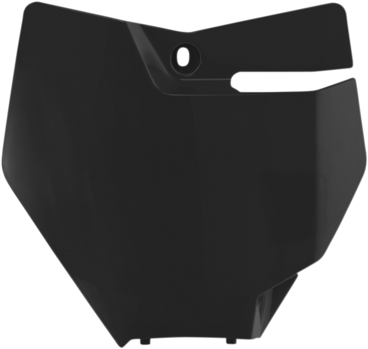 Acerbis Front Number Plate - Black 2685950001