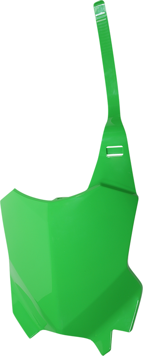 Acerbis Front Number Plate - Green 2449390006