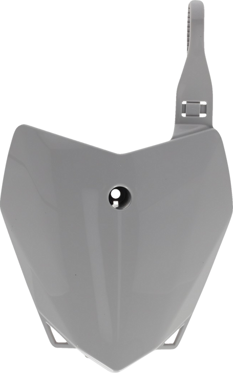 Acerbis Front Number Plate - Gray - Klx 110/110L 2780400011