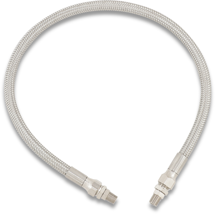 Drag Specialties Universal Oil Line - Stainless Steel - 22"