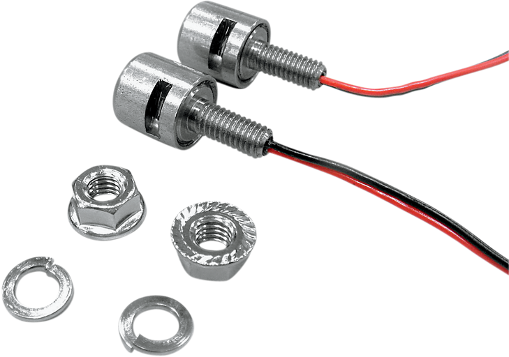 K&S Technologies Led License Plate Bolts - White Led 25-9160