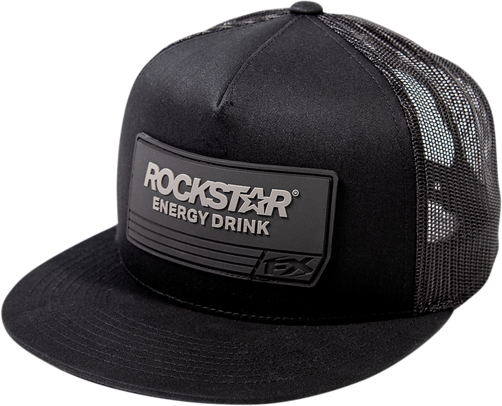 Factory Effex Rockstar 21 Racewear Hat - Black - One Size 24-86610
