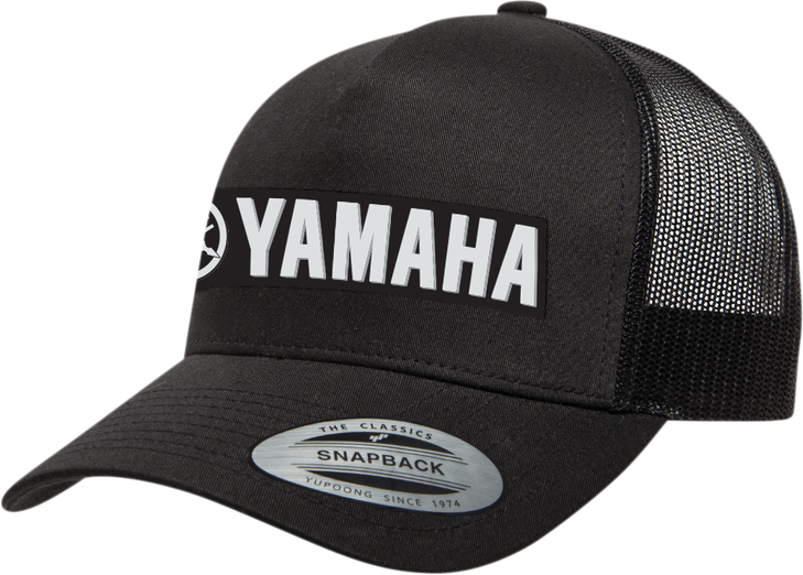 Factory Effex Yamaha Core Hat - Black - One Size 25-86202