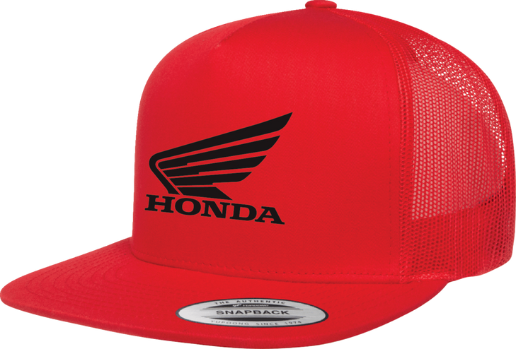 Honda Alpha Snapback Hat - Red 28-86300