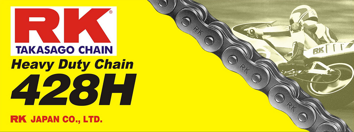 Rk M428H - Heavy-Duty Chain - 130 Links M428H-130