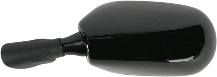 Emgo Mirror - Side View - Oval - Black - Left 20-55202