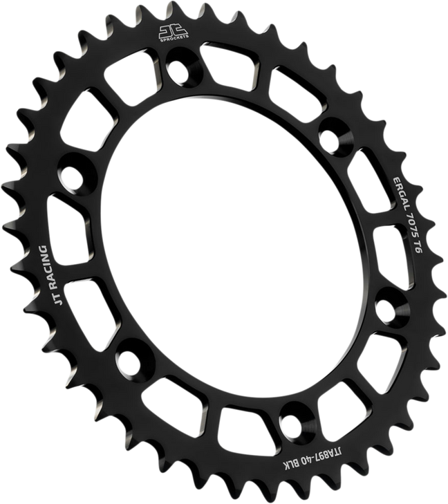 Jt Sprockets Rear Sprocket - Black - 40-Tooth Jta897.40Blk