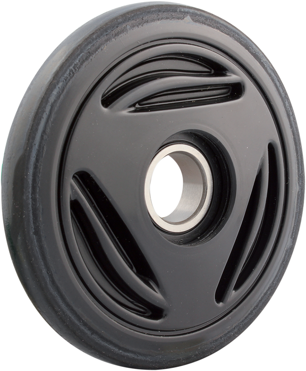 Kimpex Idler Wheel With Bearing 6205-2Rs - Black - Group - 135 Mm Od X 1" Id 298926