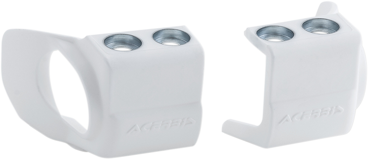 Acerbis Shoe Protectors For Inverted Forks - White 2709700002
