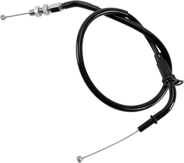 Motion Pro Black Vinyl Throttle Cable - Pull - Suzuki 04-0230