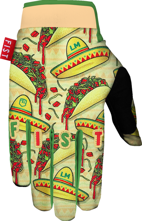 Fist Handwear Glove Strapped Logan Martin Taco Tuesday 2X F-Gs-00691-2Xl