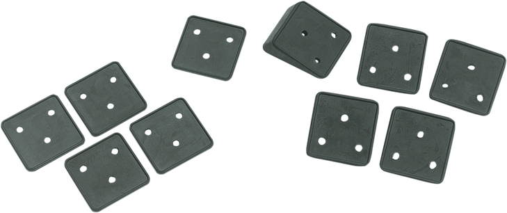 Drag Specialties License Plate Mounting Gaskets - Wedge Style