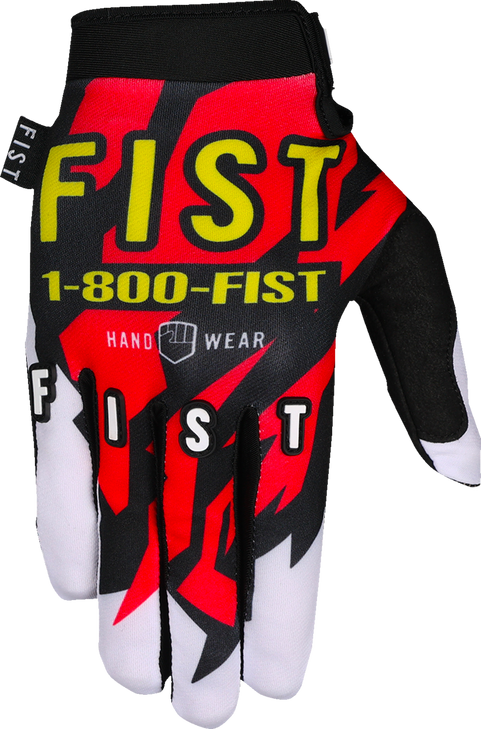 Fist Handwear Glove Strapped 90'S Red Xxs F-Gs-01027-Xxs