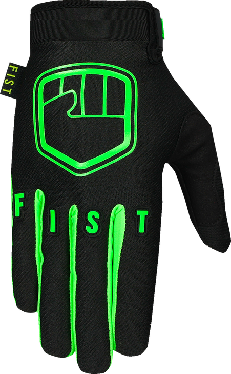 Fist Handwear Glove Youth Stocker Fluro Green Xxs F-Gsy-01129-Xxs