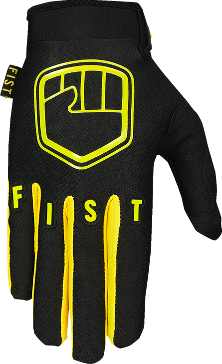 Fist Handwear Glove Youth Stocker Fluro Yellow Xxs F-Gsy-01130-Xxs