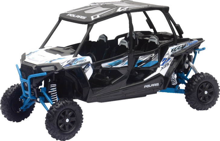 Polaris Rzr Xp 4 Turbo Eps - 1:18 Scale - White Lightning 57843B