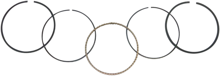 Wsm Piston Rings - 67.00 Mm - Kawasaki 51-250