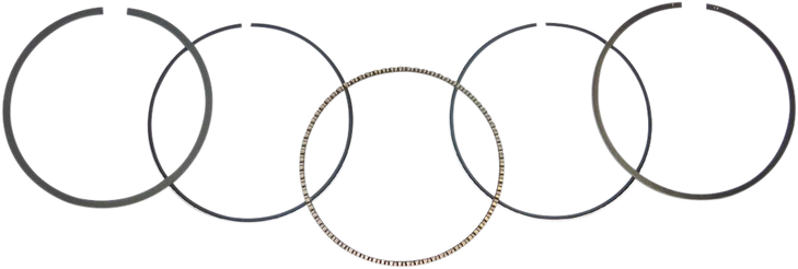 Wsm Piston Rings - 76.00 Mm - Kawasaki 51-255