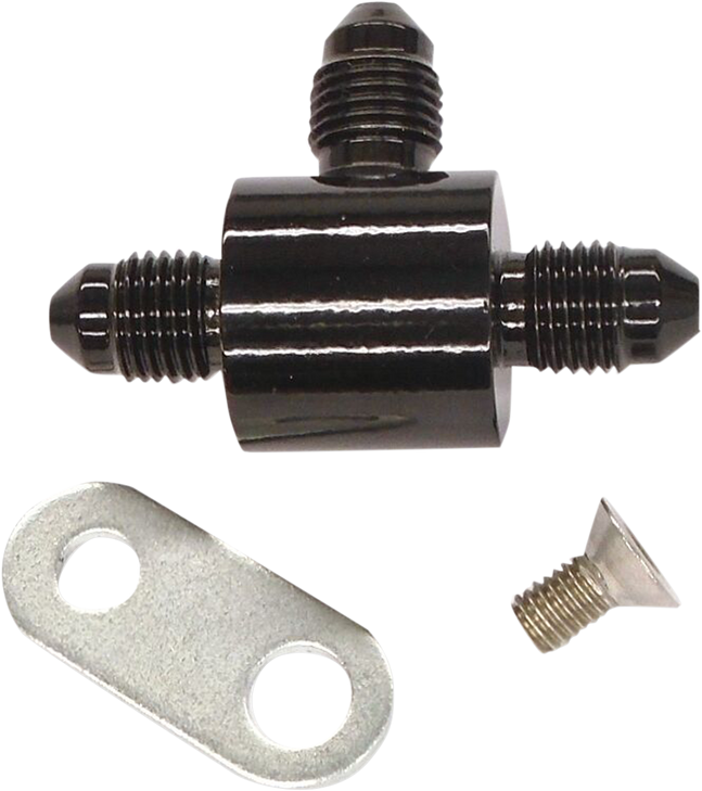 Magnum Shielding T-Block With Bracket - An3 - Black 1704-982
