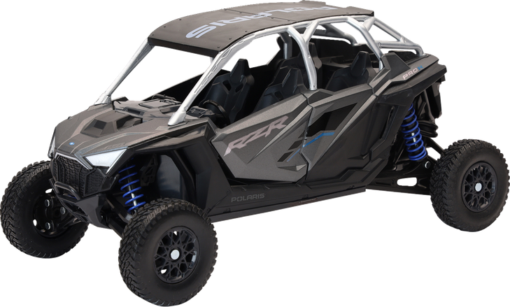 Polaris Rzr Pro R4 - 1:18 Scale - Matte Heavy Metal 58453A