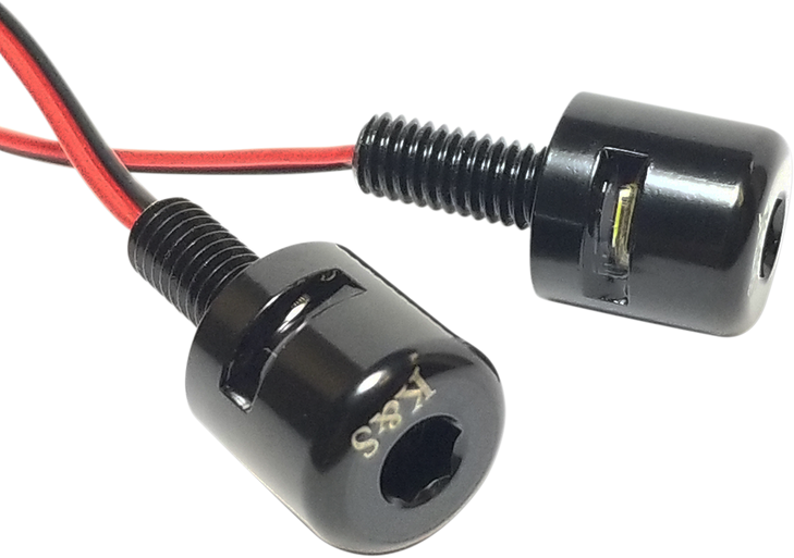 K&S Technologies Led License Plate Bolts - White Led 25-9160B