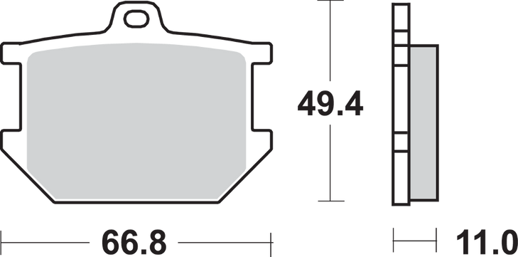 Sbs Hf Brake Pads - Xs 360 507Hf