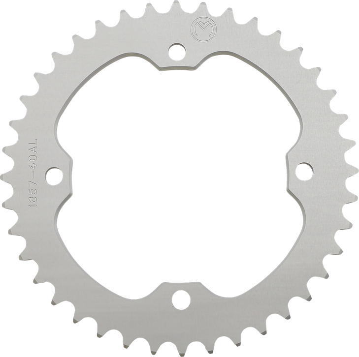 Moose Racing Rear Aluminum Sprocket - 40 Tooth - Yamaha 1857-40Al
