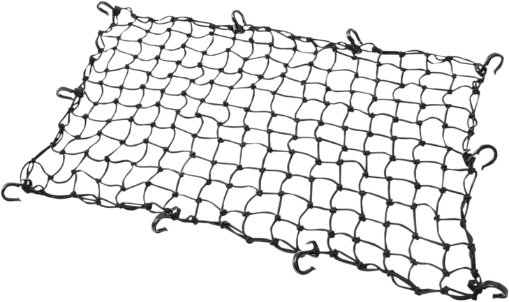 Powertye Mfg. Adjustable Cargo Net - Black 50362