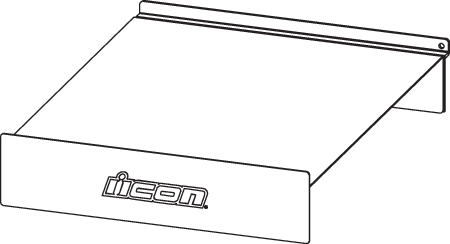 SLATWALL SQUARE SHELF