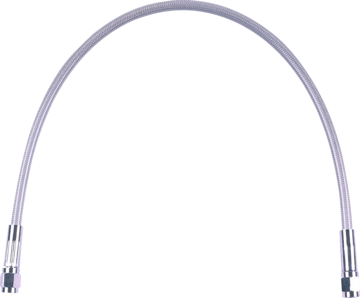 Universal Xr Brake Line - 25" - Stainless W/ Chrome Fittings Ssc0500-25