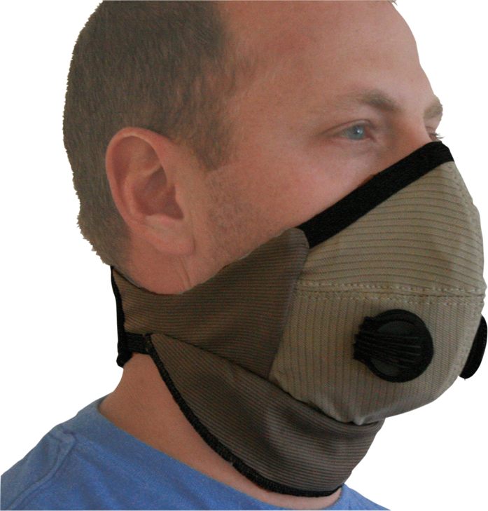 Atv-Tek Pro Series Rider Dust Mask - Tan - Standard Psrdm1