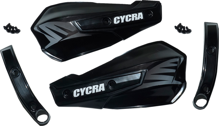 Cycra  Vortex Replacement Shield/Abrasion Guard Set - Black  1Cyc-1029-12