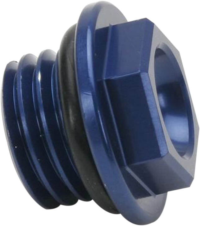 Works Connection Oil Plug - Blue - Kawasaki/Suzuki 24-191