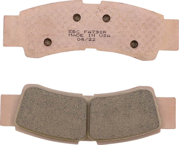 Ebc Sintered "R" Brake Pads Fa738R