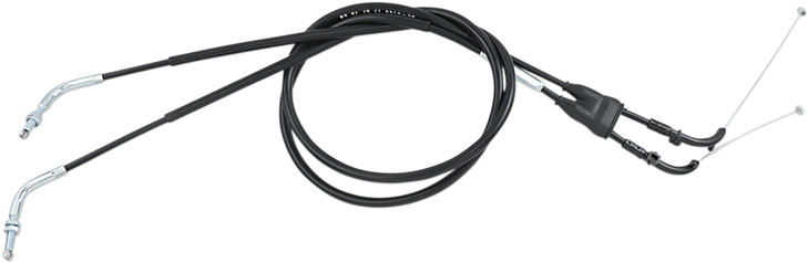 Motion Pro Black Vinyl Throttle Cable - Push/Pull - Suzuki 04-0144