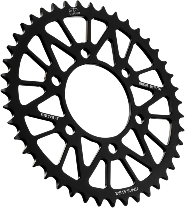Jt Sprockets Rear Sprocket - Kawasaki - Black - 43 Tooth Jta478.43Blk