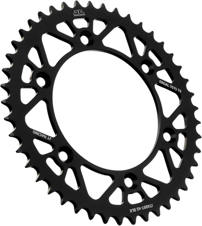 Jt Sprockets Rear Sprocket - Black - 45 Tooth Jta897.45Blk