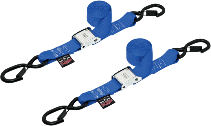 Powertye Mfg. Cam Tie-Downs - 1-1/2" X 5-1/2' - Red 28623-S