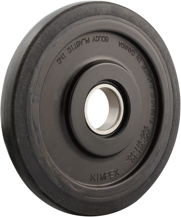 Kimpex Idler Wheel With Bearing 6005Rs - Black - 130 Mm Od X 25 Mm Id 298936