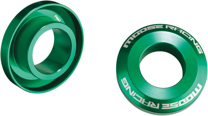 Moose Racing Fast Wheel Spacer - Rear - Green - Kawasaki W16-2301Gn