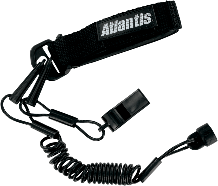 Atlantis Lanyard With Whistle - Sea-Doo - Black A7459Pfw