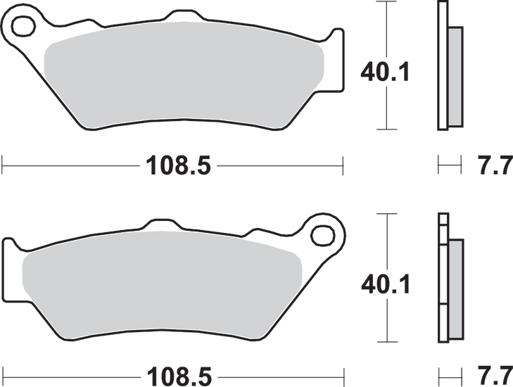 Sbs Hf Brake Pads 674Hf