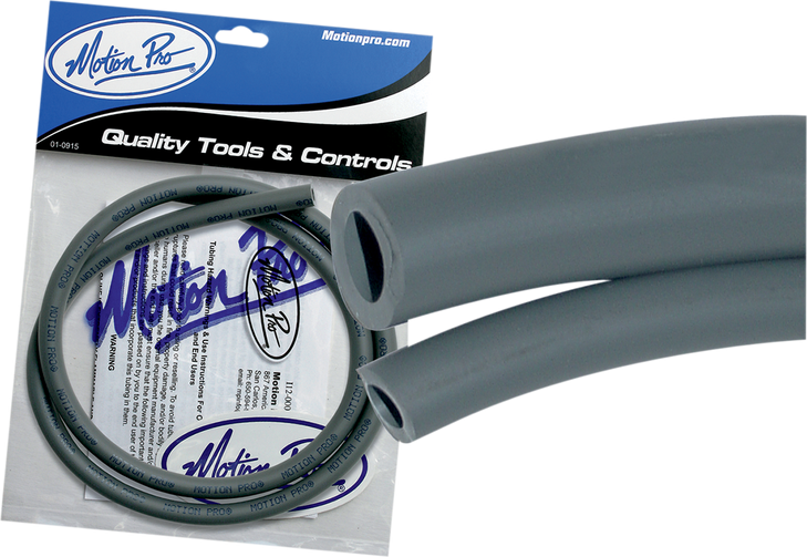Motion Pro Premium Fuel Line - Gray - 1/4" - 3' 12-0052